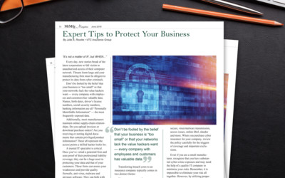 Expert Tips to Protect Your Business | Michigan Manufacturing Magazine